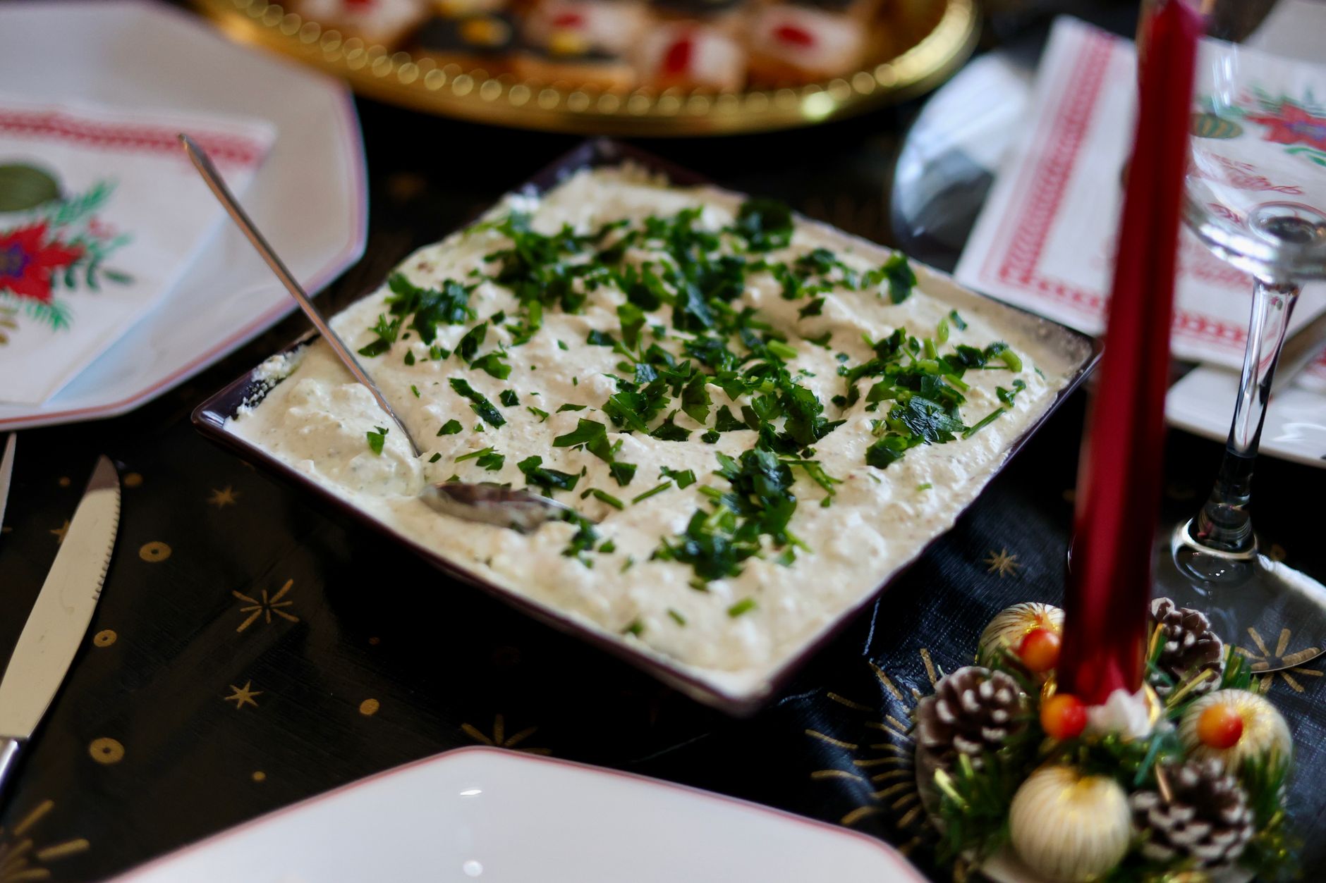 Herby Haydari — Turkish Yogurt Dip