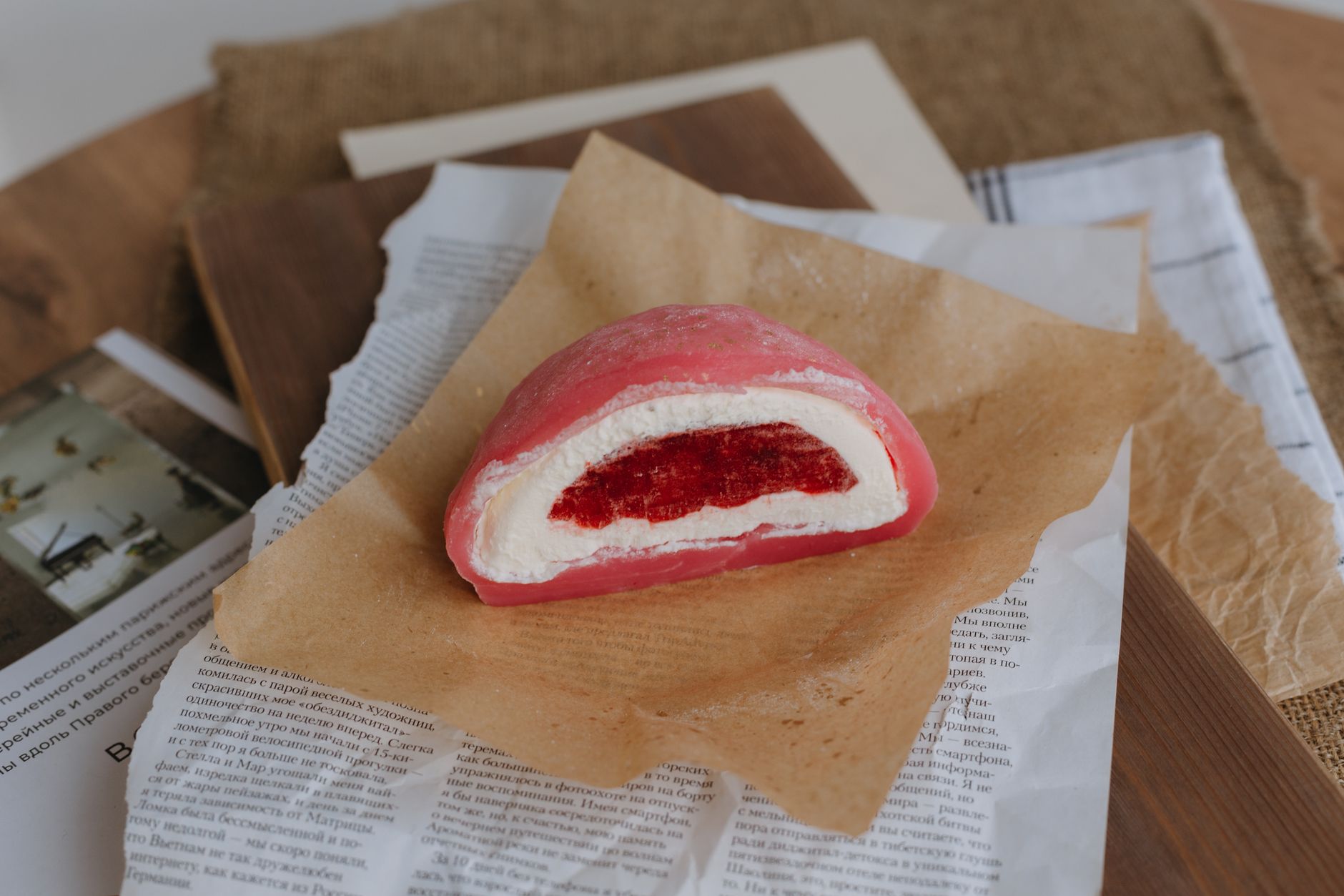 Homemade Mochi Ice Cream