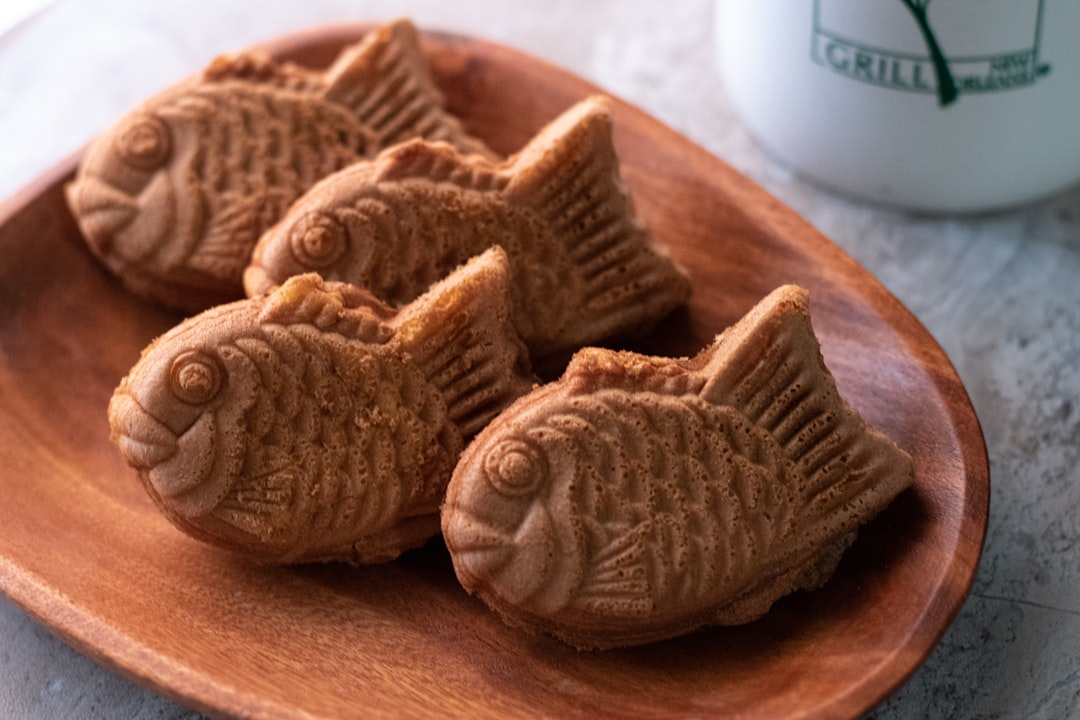 Homemade Taiyaki with Red Bean Filling
