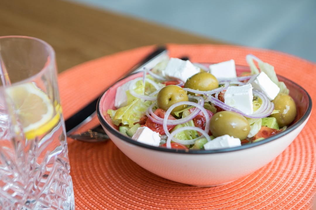 Horiatiki — Greek Salad with Lemon & Oregano