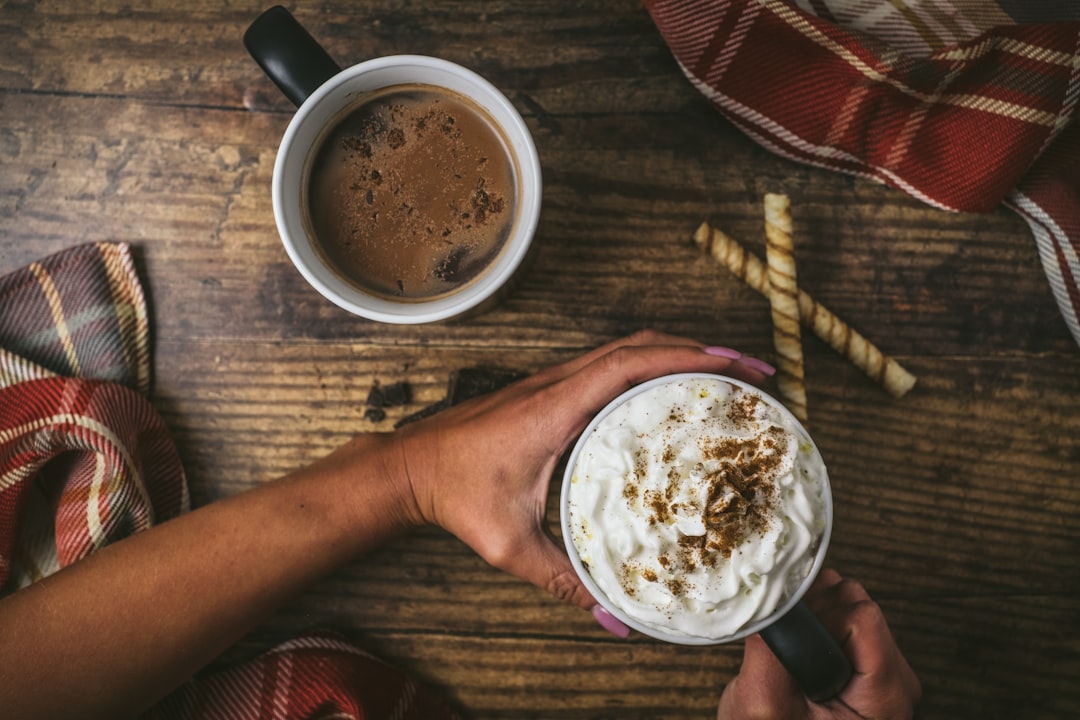 Hot Chocolate with Marshmallows & Cookies