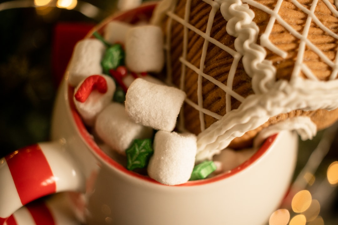 Hot Chocolate with Marshmallows & Sprinkles