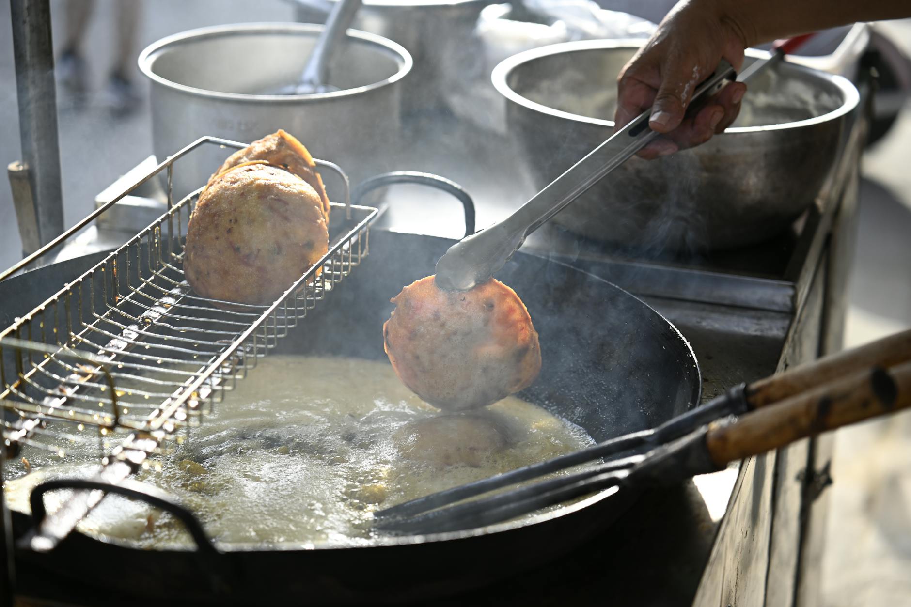 Hot Water Cornbread