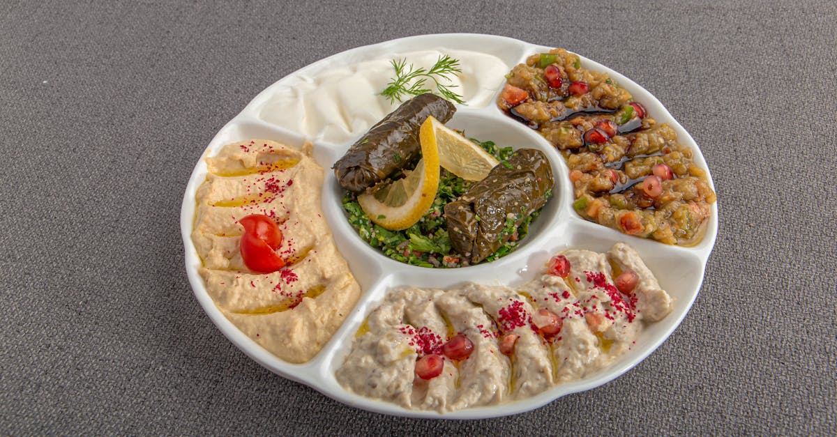 Hummus Chickpea Platter