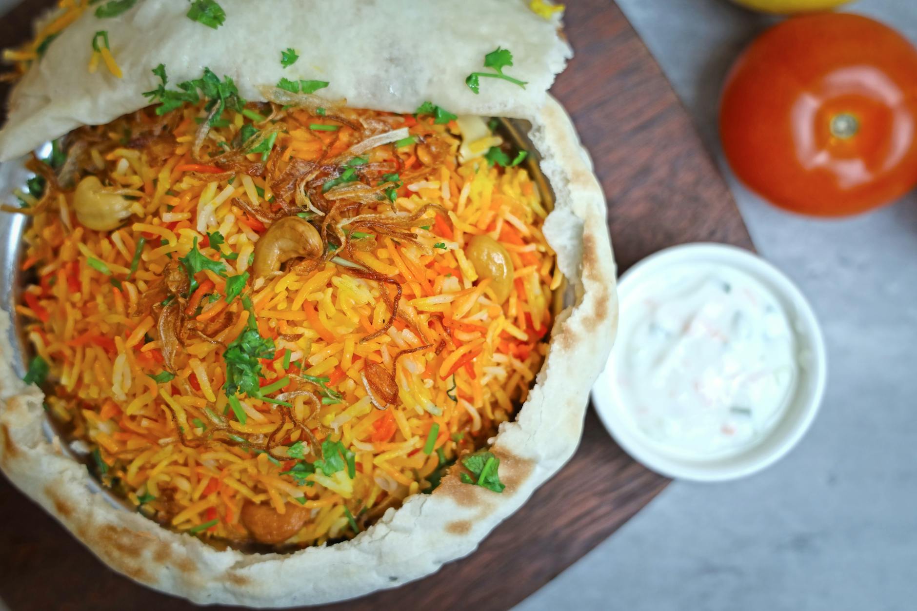 Hyderabadi Chicken Dum Biryani