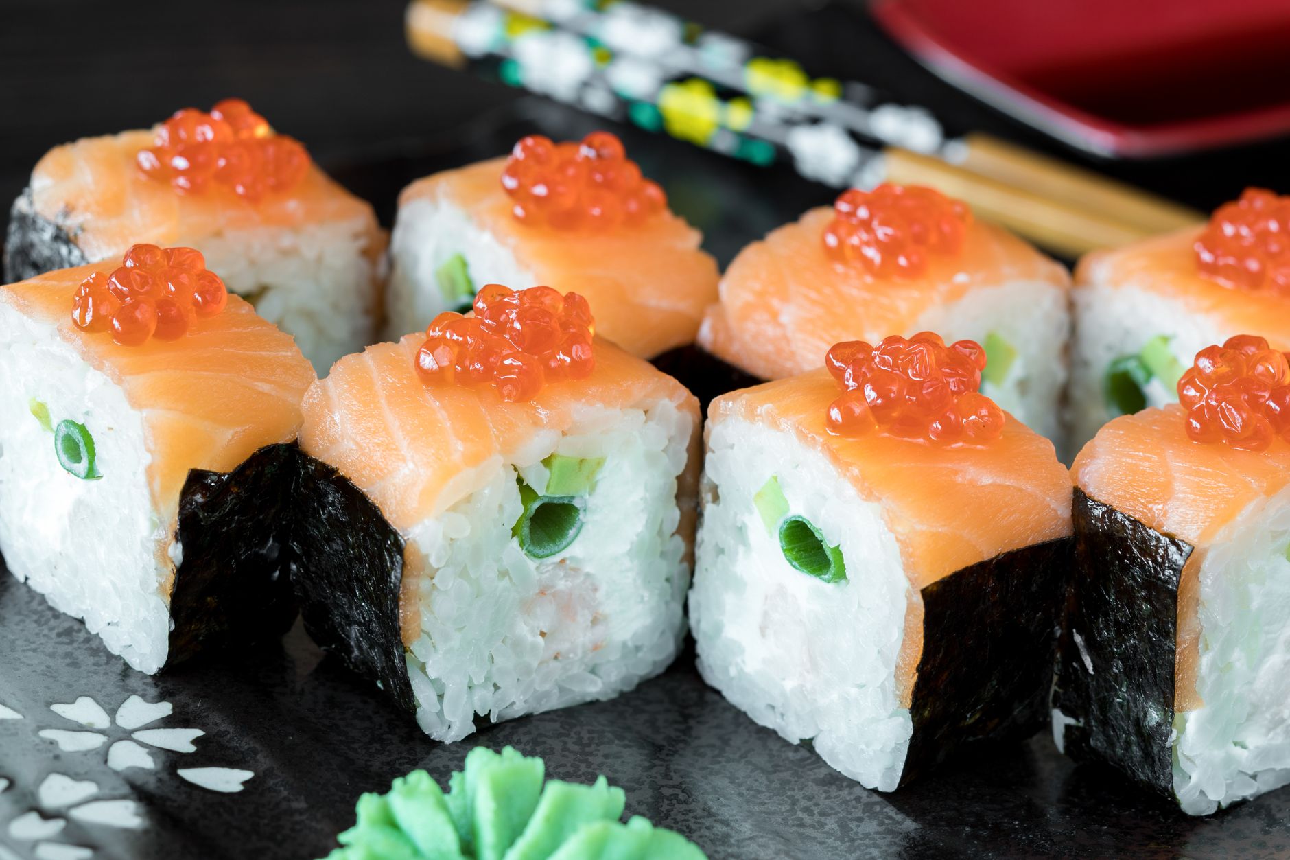 Japanese Salmon Roe Battleship Sushi