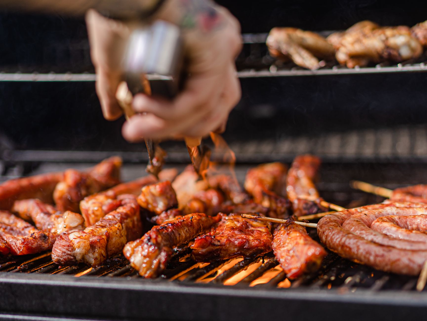 30-Min Indonesian Charred Pork Ribs & Chicken