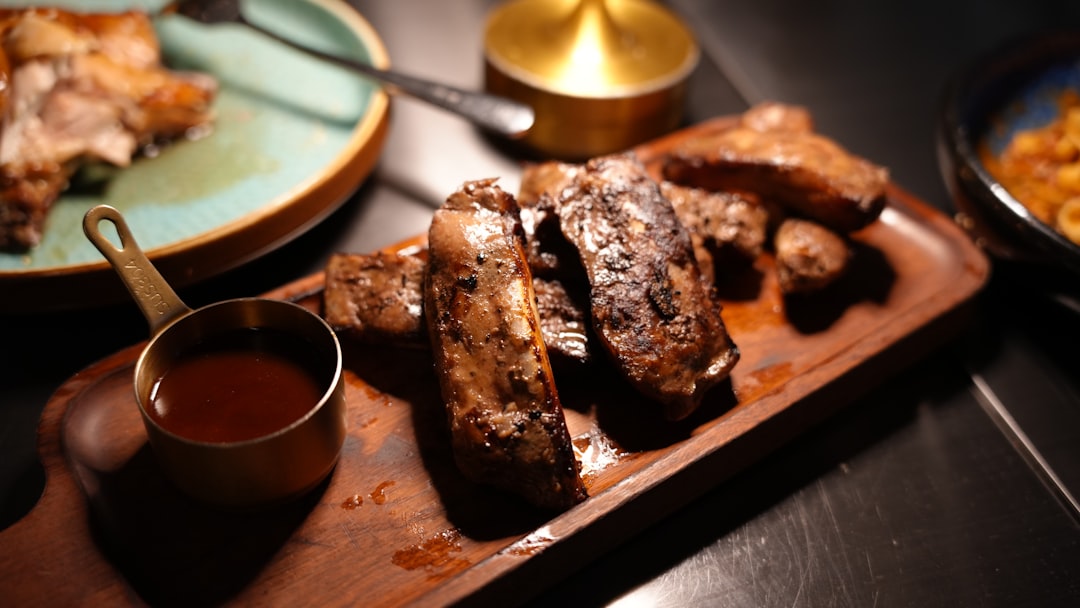 Indonesian Sticky Pork Ribs with Fried Rice