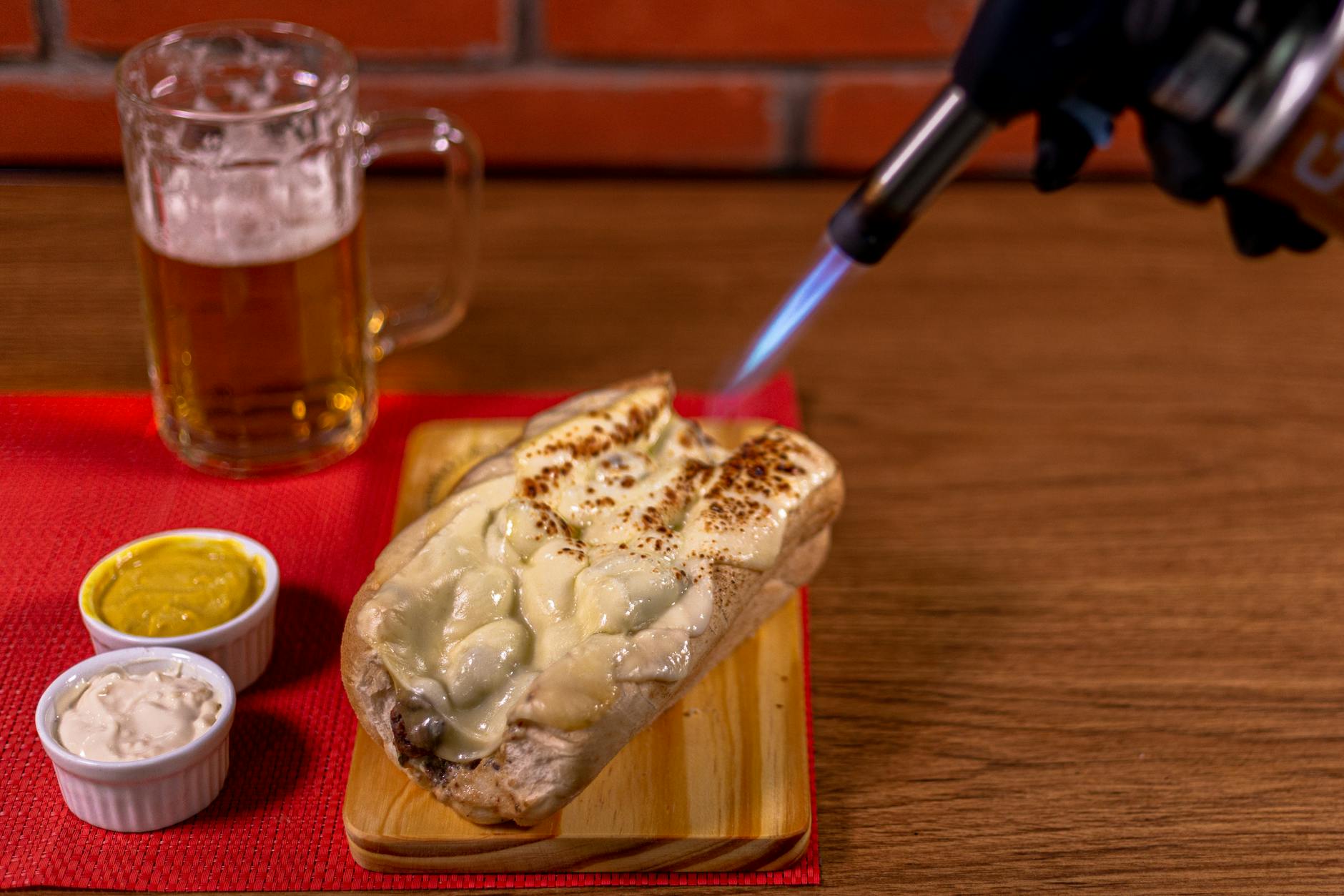 Italian Meatball Sub with Melted Mozzarella