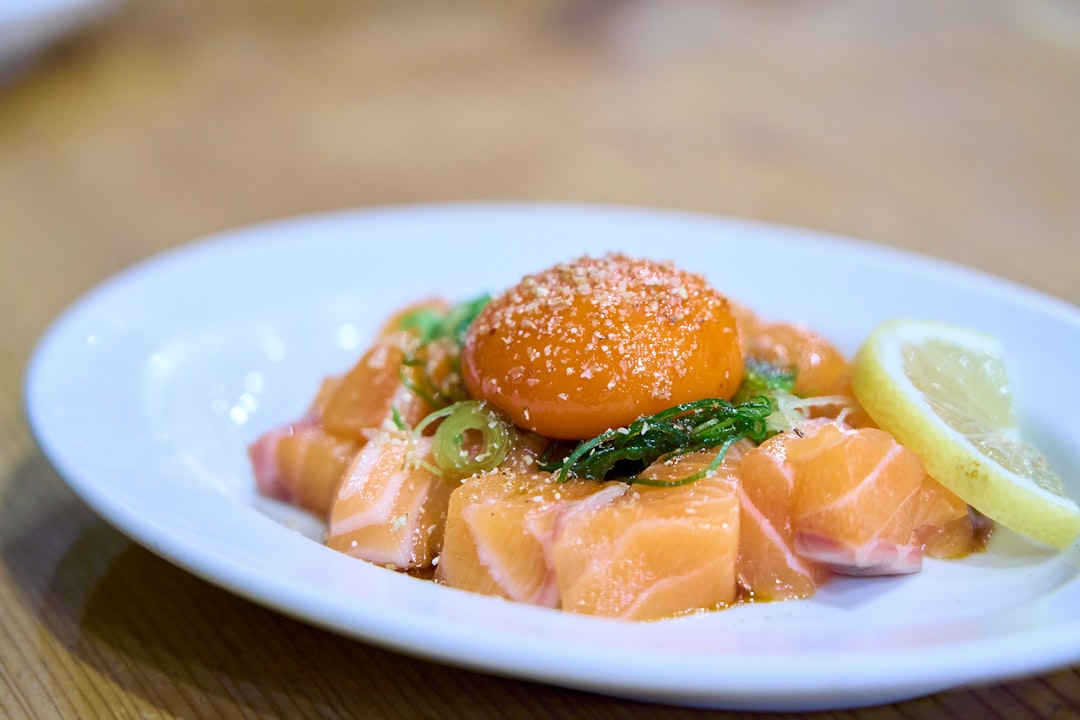 Japanese Breakfast with Salmon & Soft Eggs