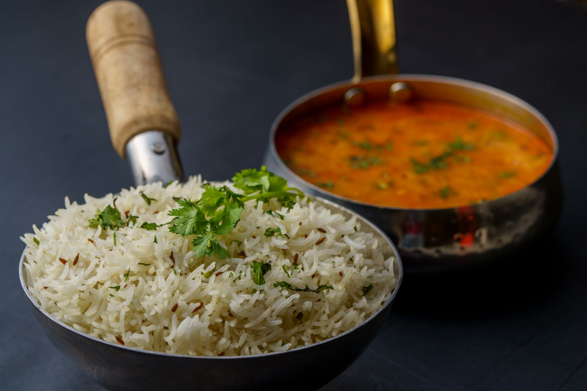 Jeera Rice & Dal Tadka Dinner