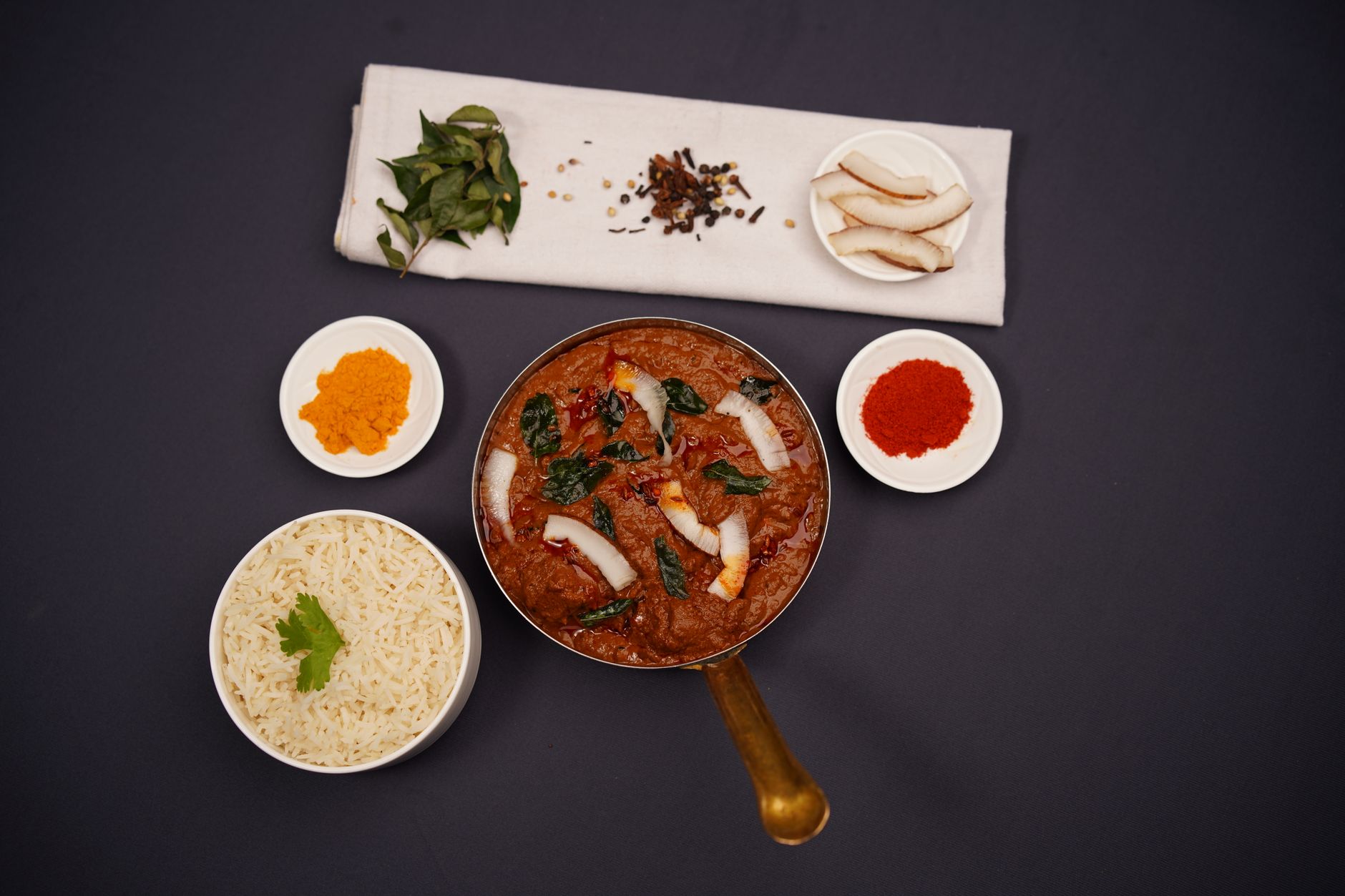 25-Min Kerala Fish Curry with Rice