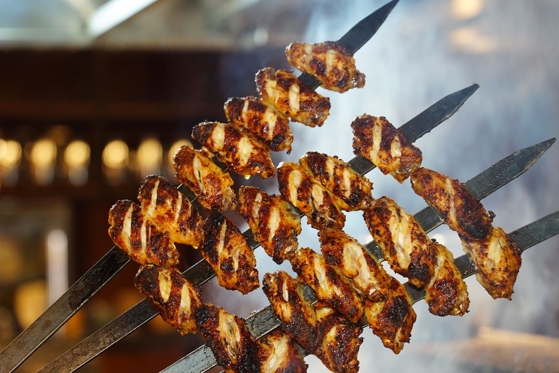 Korean Chicken Skewers (Dak Kkochi)