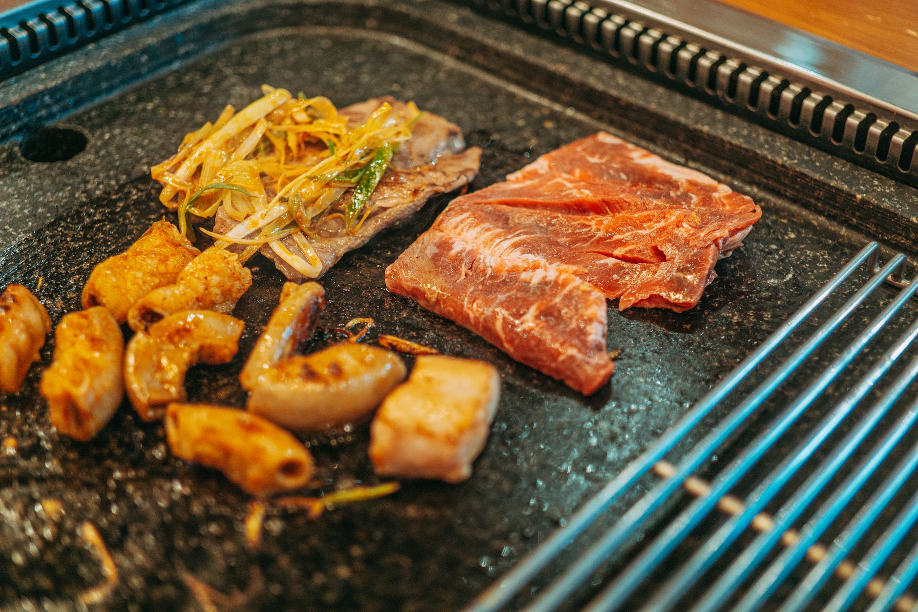 Korean Grilled Beef Cubes & Tripe
