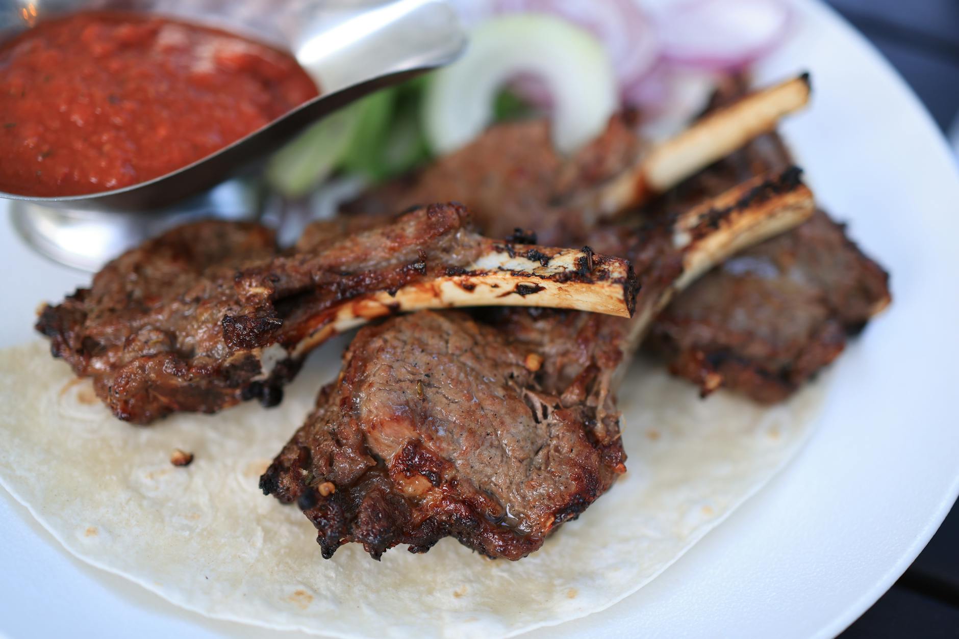 Korean Grilled Lamb Chops