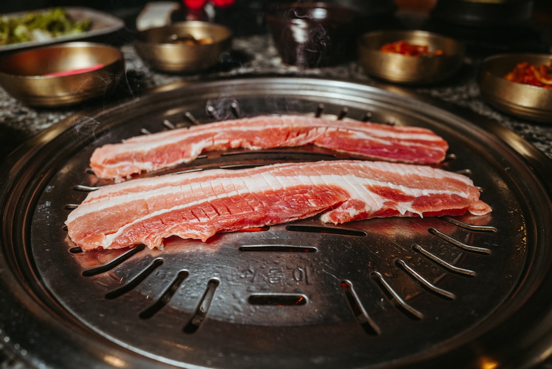 Korean Grilled Pork Belly (Samgyeopsal)
