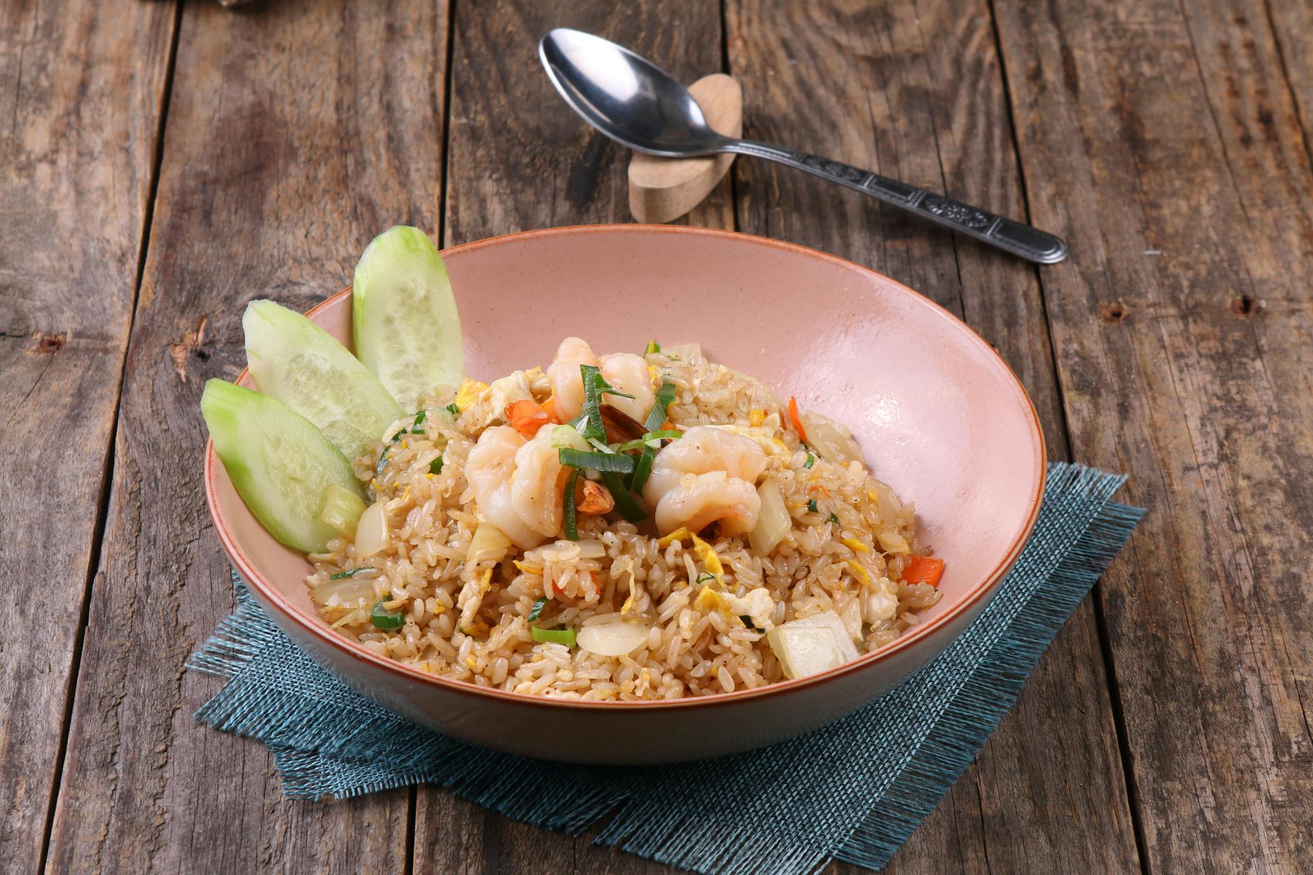 Korean Shrimp Fried Rice
