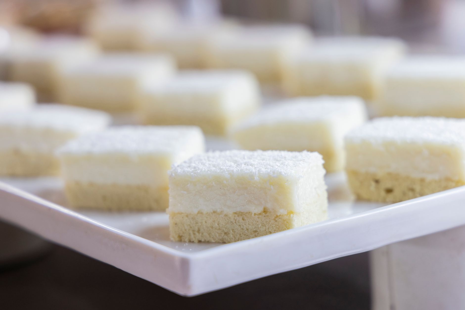 Malaysian Pandan and Coconut Steamed Cake