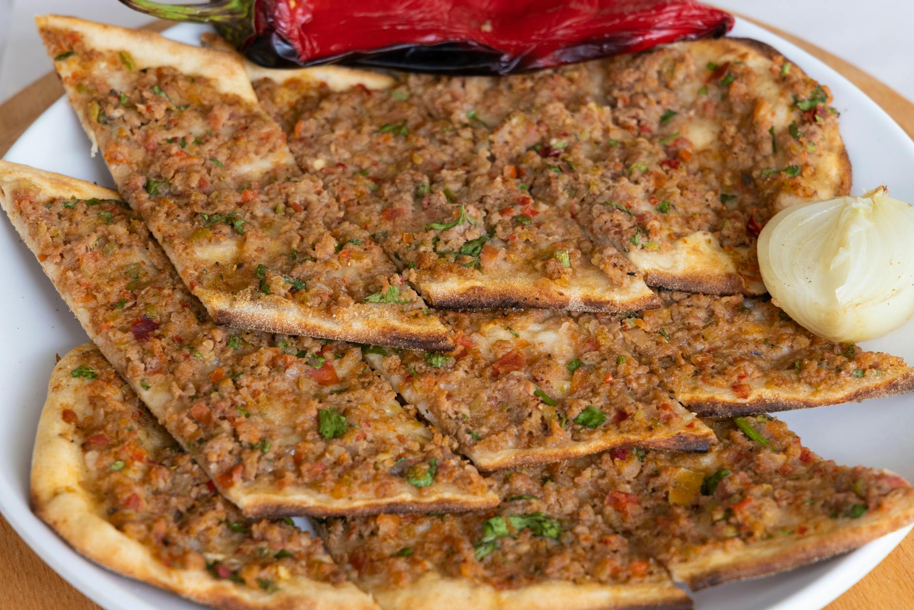 Lahmacun (Turkish Beef Flatbread)