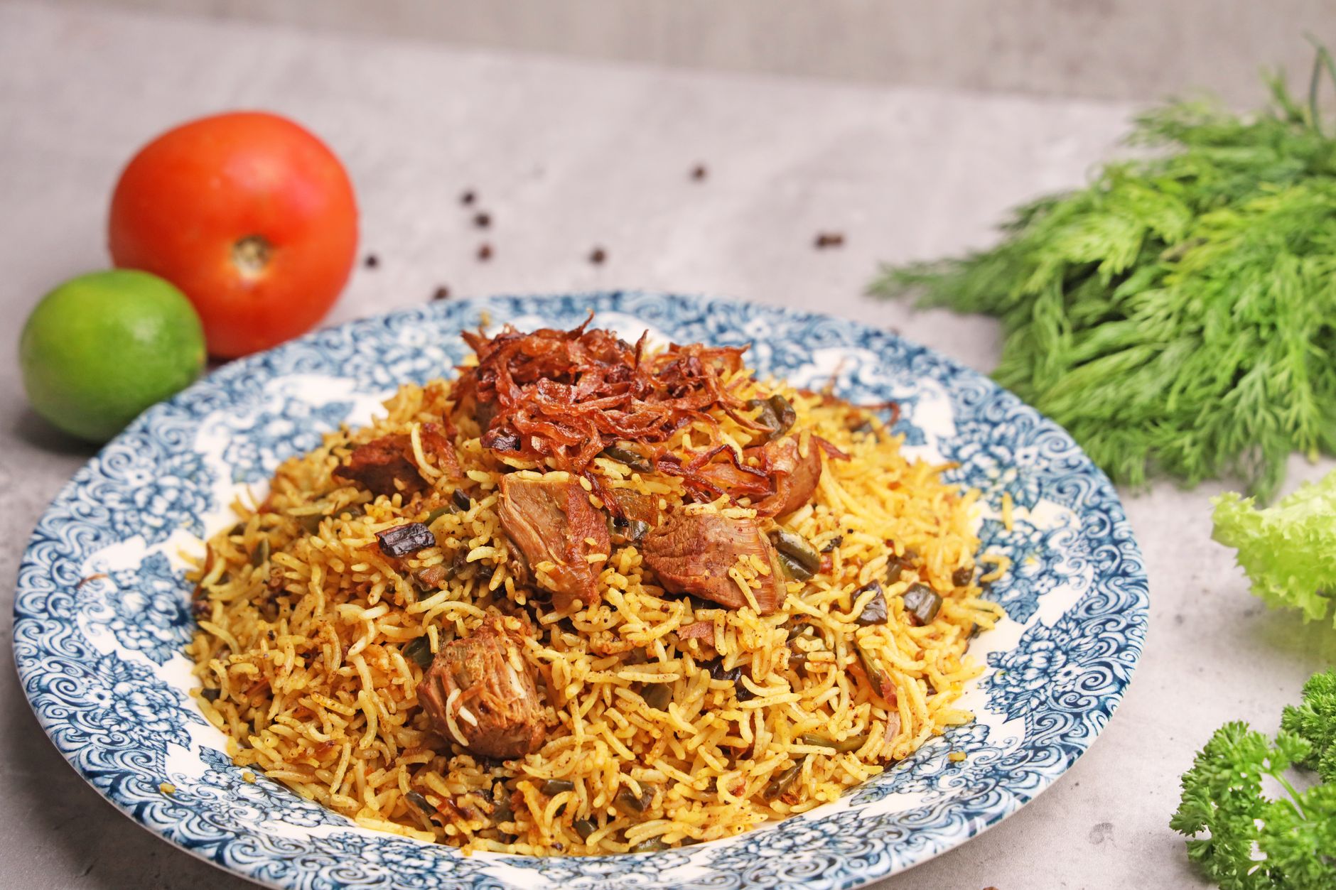 25-Min Lamb & Bean Rice Skillet