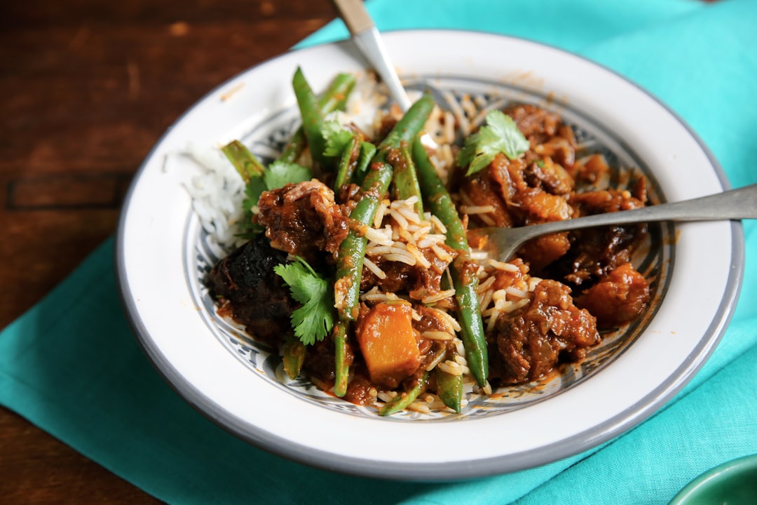 20-Min Lamb & Bean Rice
