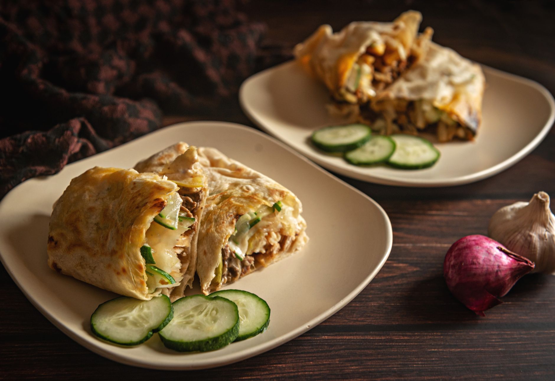 Lamb Shawarma Wraps