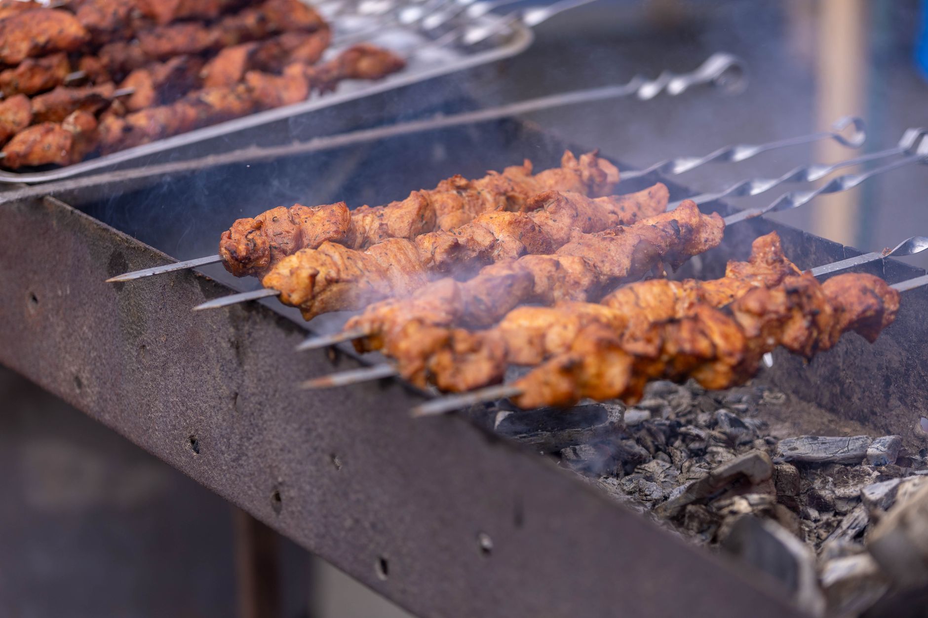 20-Min Grilled Lamb Shish Kebab
