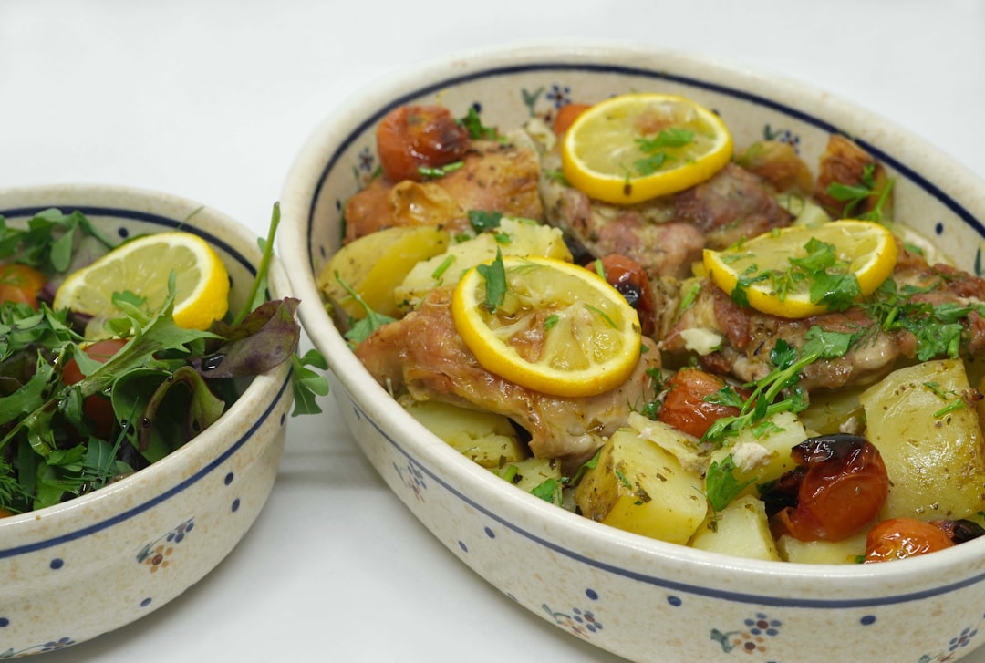 Lamb Souvlaki with Lemon & Oregano