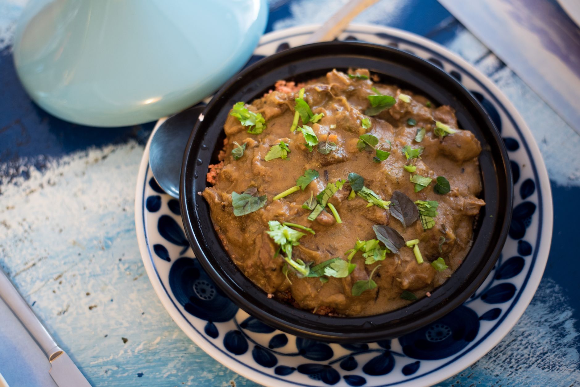 Lamb Tagine with Apricots