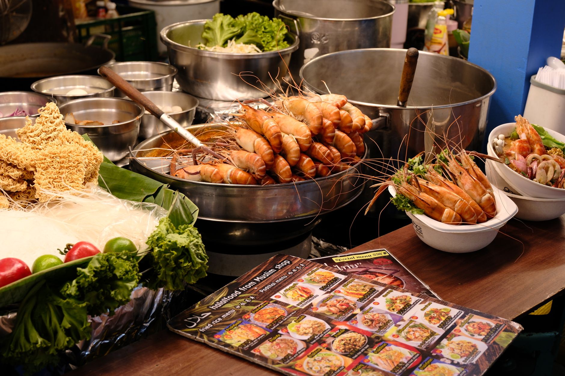 20-Min Lau Thai Hot Pot with Shrimp & Noodles