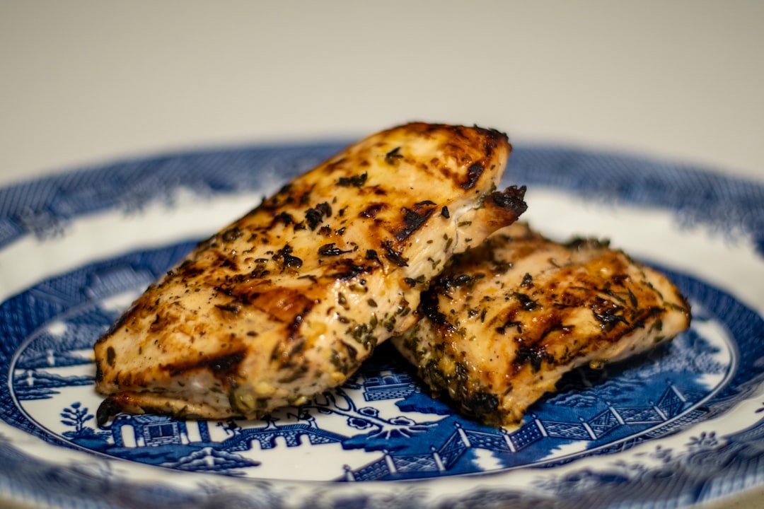 Lebanese Grilled Chicken with Garlic Sauce