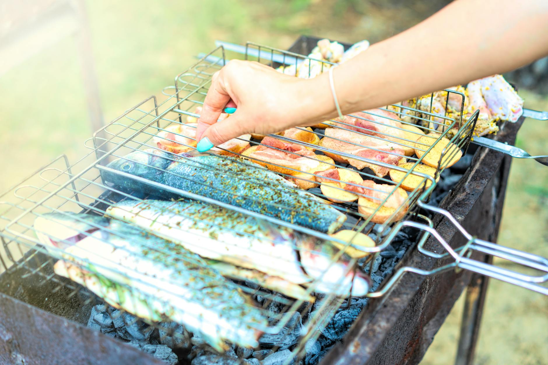 Lebanese Grilled Fish