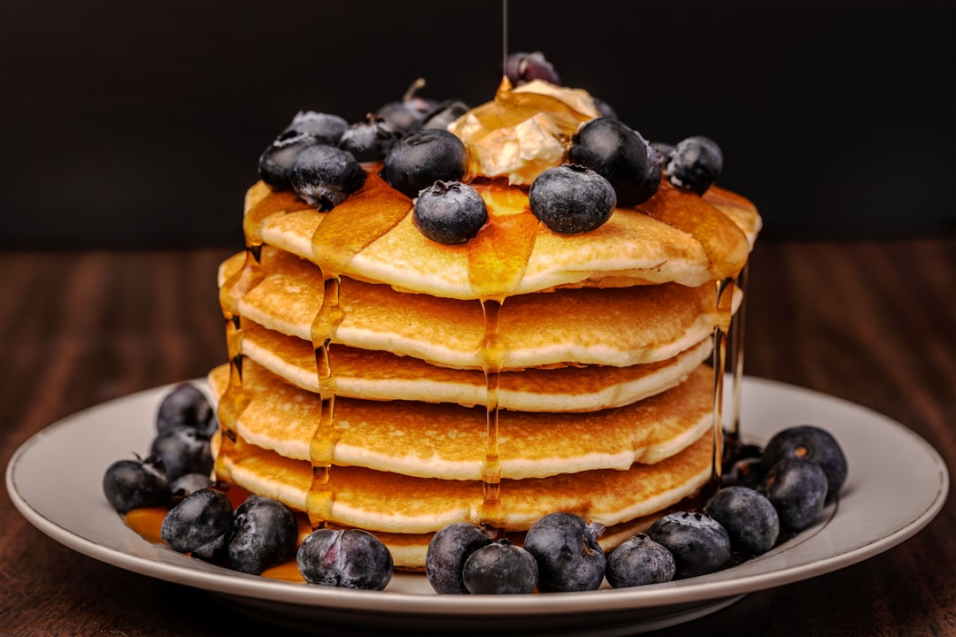 Lemon Blueberry Ricotta Pancakes