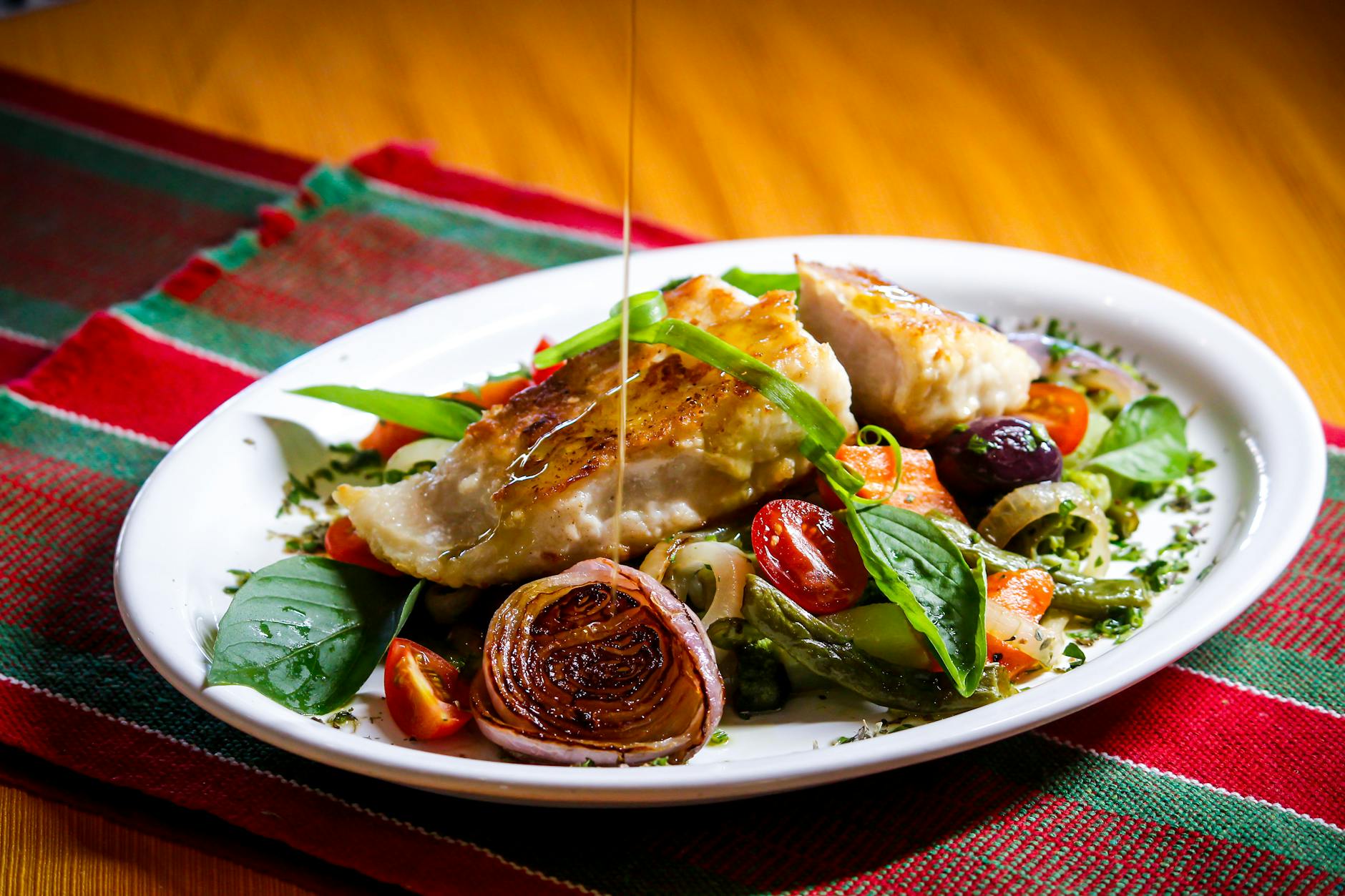 Lemon-Onion Fish Yassa
