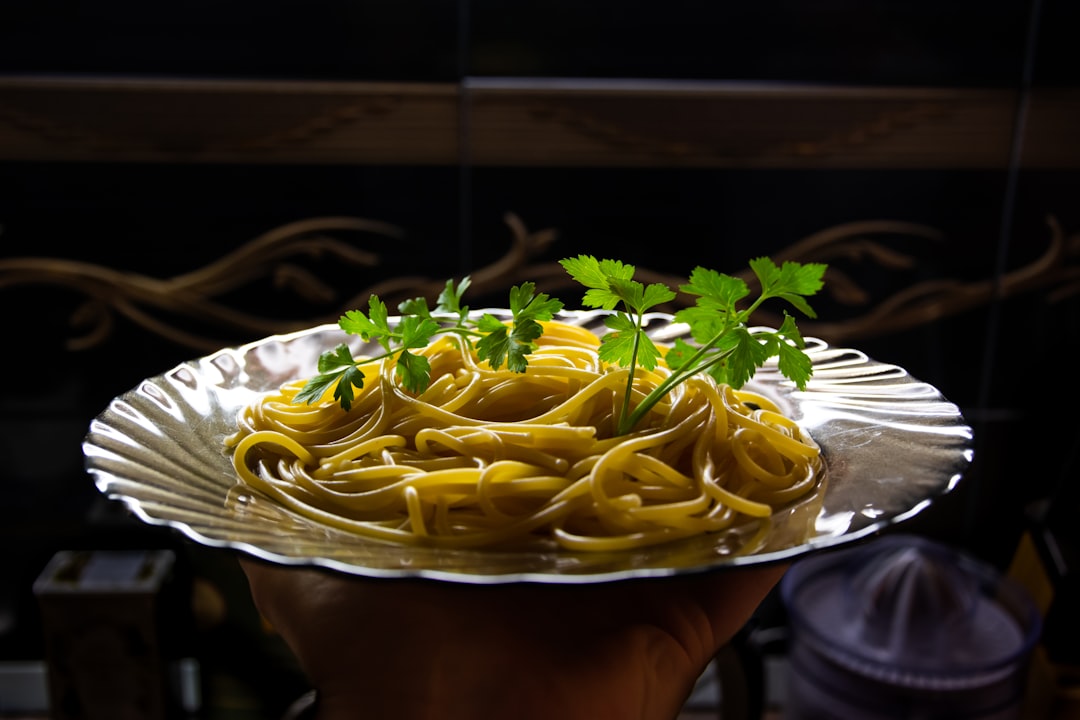 Lemon Pasta with Garlic & Olive Oil