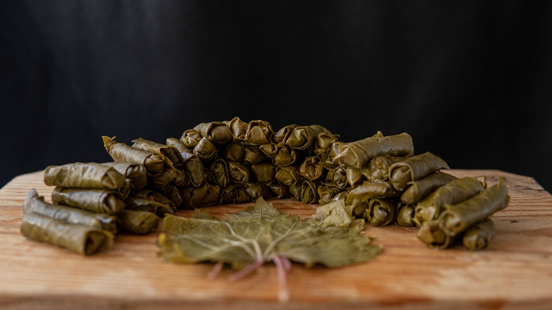20-Minute Lemony Stuffed Grape Leaves