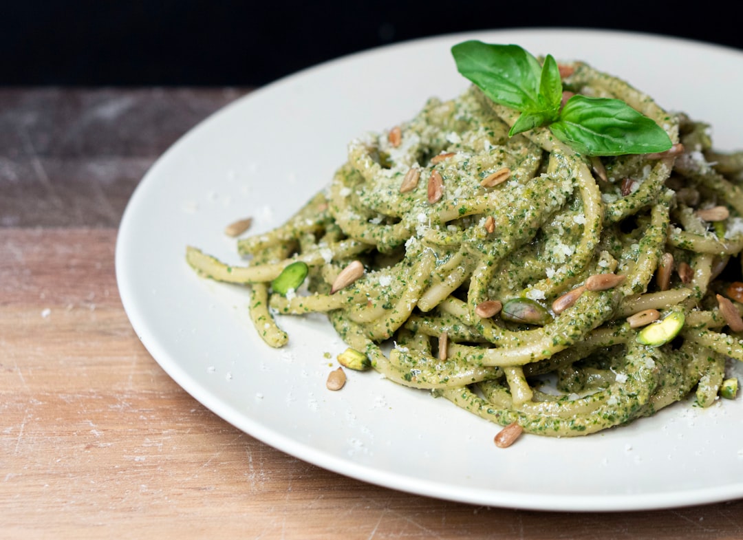 Pasta with Fresh Basil Pesto