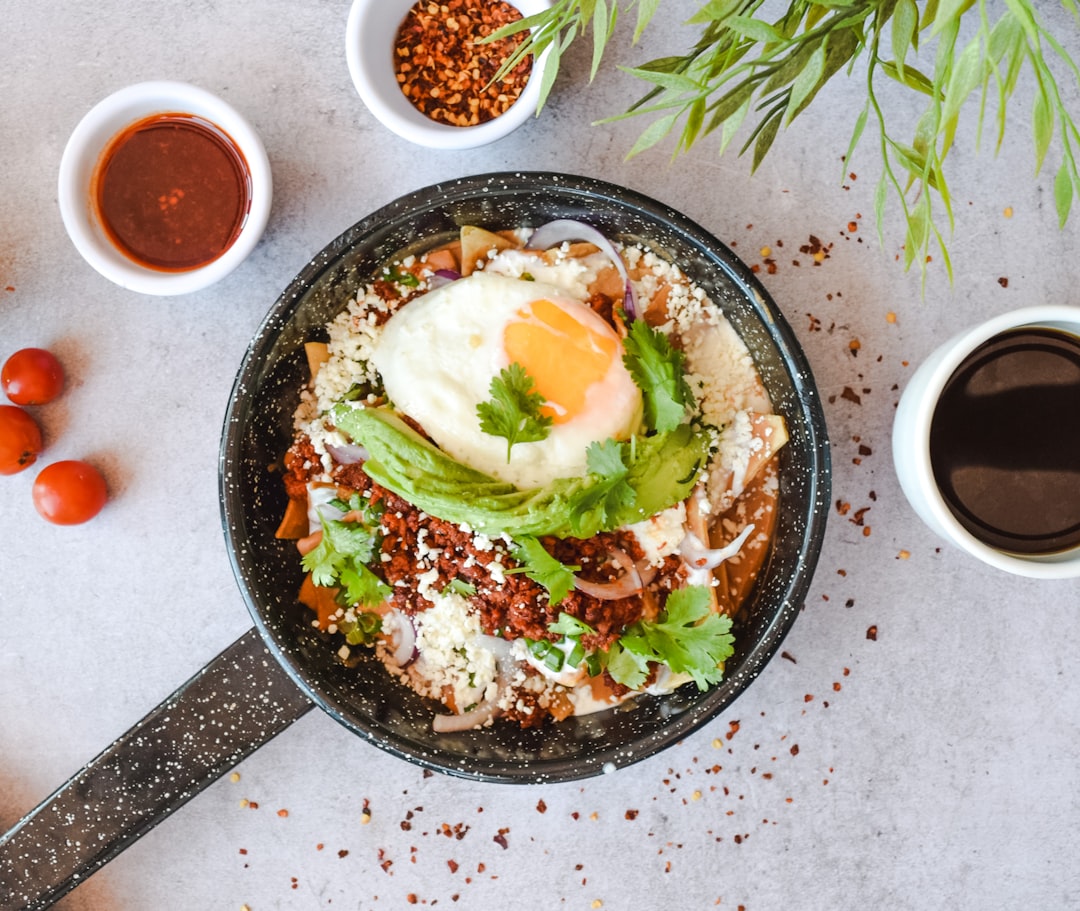 Loaded Breakfast Skillet with Spicy Eggs
