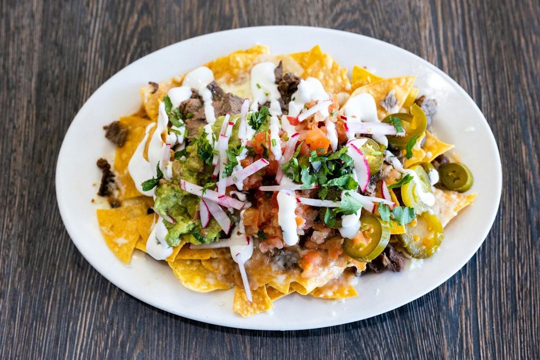 Loaded Ground Beef Nachos