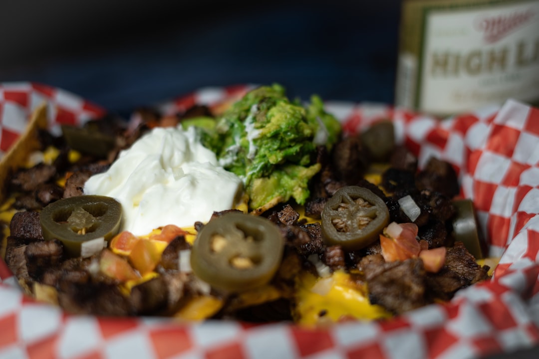 Loaded Nachos with Seasoned Beef