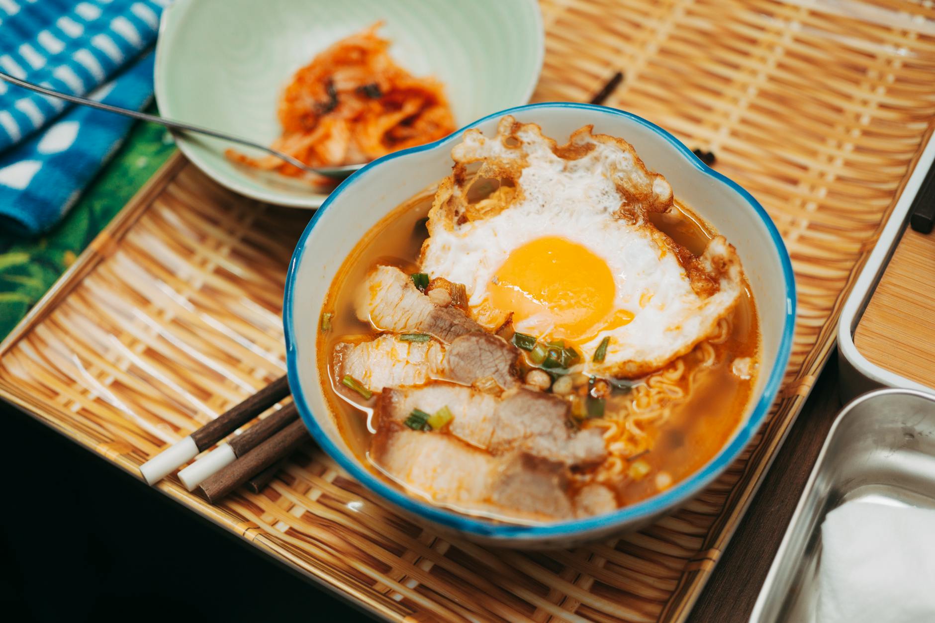 Loaded Ramyeon with Crispy Pork & Egg