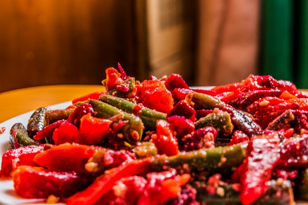 Loubieh Bzeit — Lebanese Green Bean Stew
