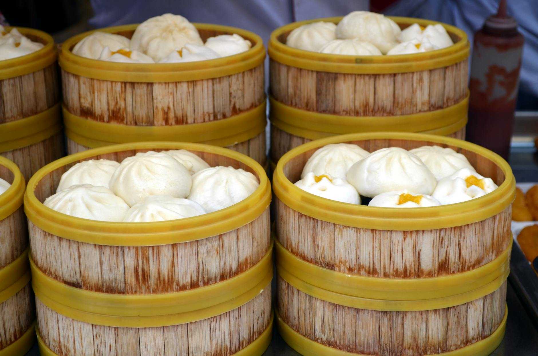 25-Min Manapua — Steamed Pork Buns