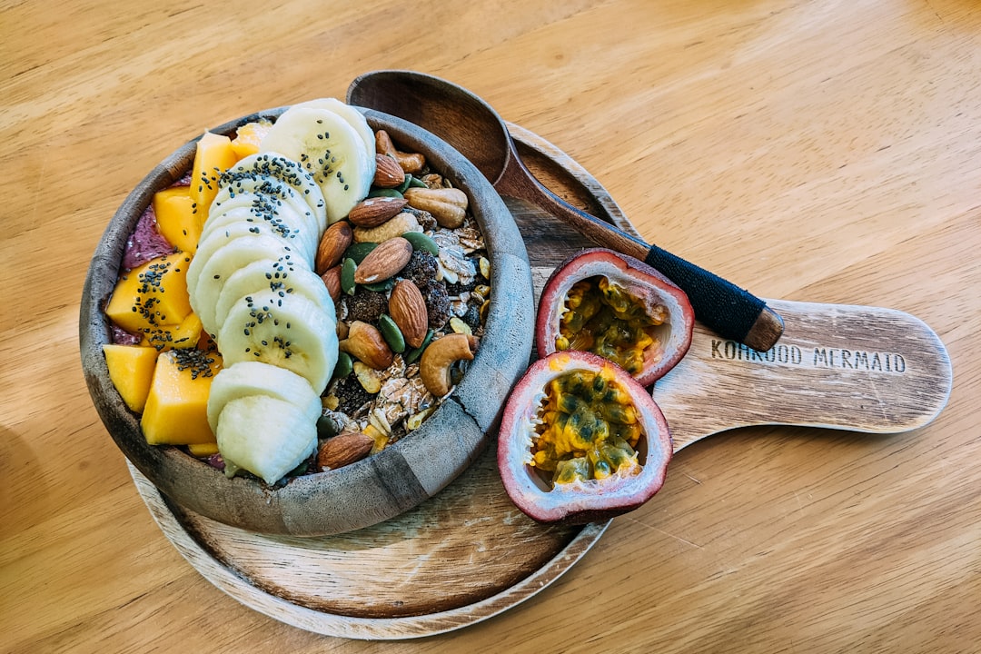 Mango Coconut Chia Bowls with Passion Fruit