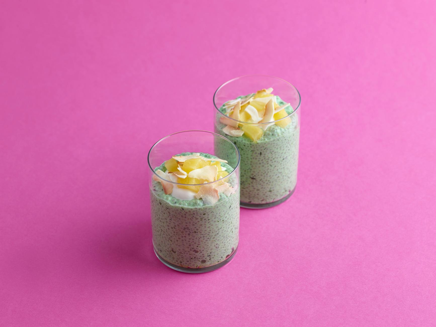 Mango Coconut Chia Pudding