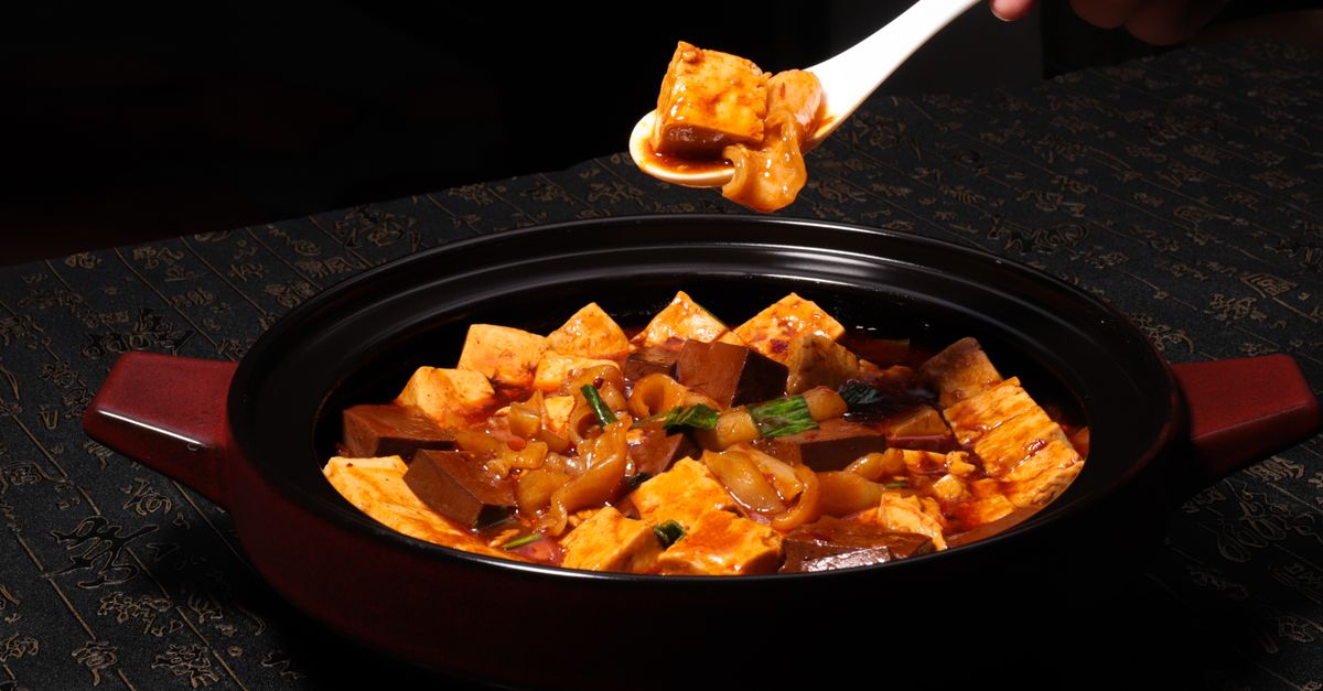 Mapo Tofu with Spiced Chili Oil