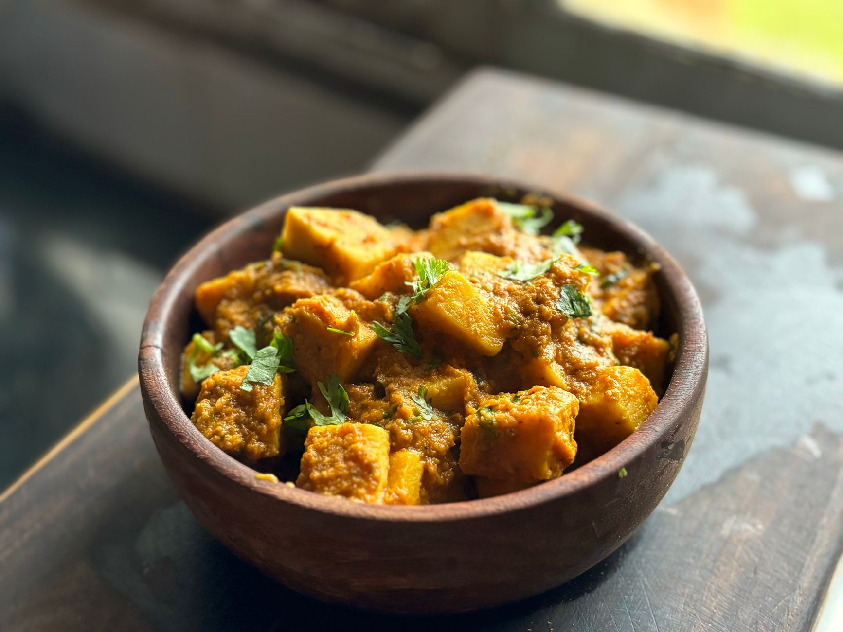 Massaman Tofu Curry Bowl