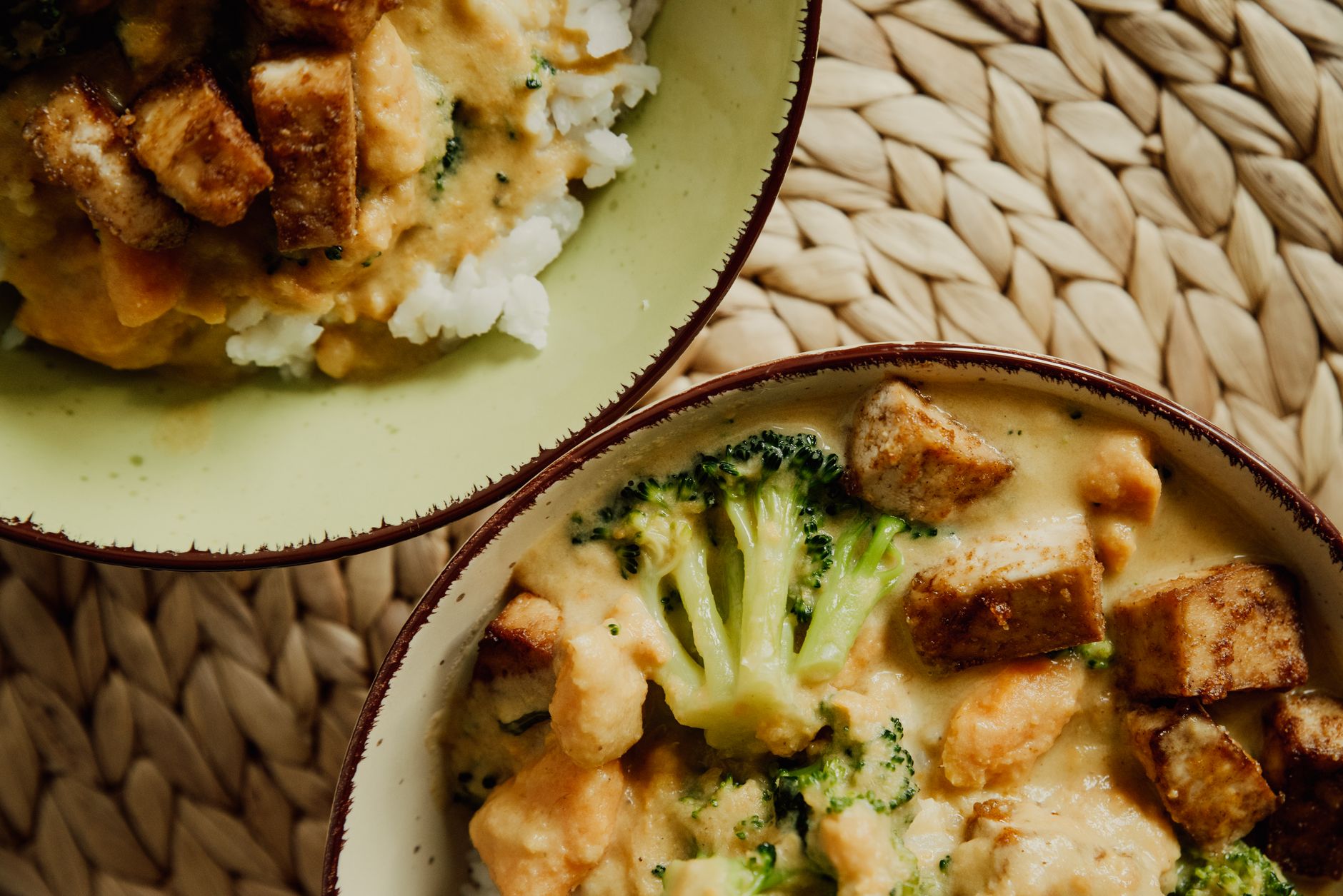 20-Min Massaman Tofu Curry with Rice