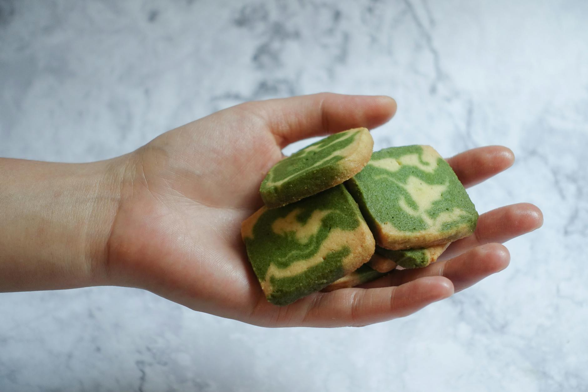 Matcha White Chocolate Cookies