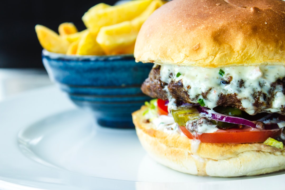 Mediterranean Lamb Burger
